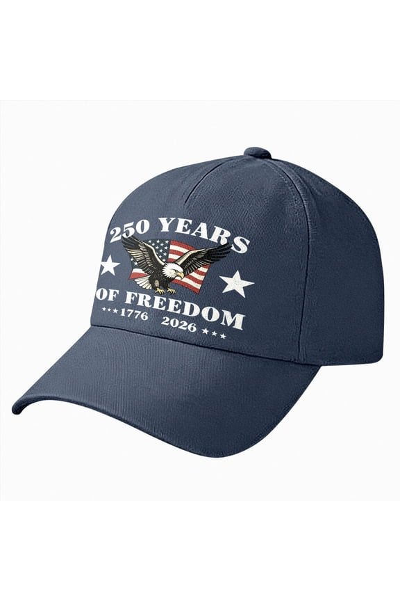 250 Anniversary Marine Corps Hat Embroidered Baseball Hats USA 250th Patriotic Cap for Men Women Veteran Gifts,Blue