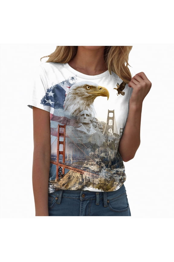 250 Years American 1776 2026 250th USA Birthday 4th of July T-Shirt 250th Anniversary Usa Shirt Womens(White,S)