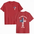 thumbnail image 1 of Leey-World 4th Of July Tee Shirts for Women 250 Anniversary USA 250th US Flag Patriotic 4th of July T-Shirt(Red,3XL), 1 of 9