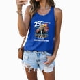thumbnail image 1 of Leey-World American Flag Tank Top Women Patriotic Tank Tops 1776 4th of July Shirts 250 Shirt Sleeveless(Blue,2XL), 1 of 8