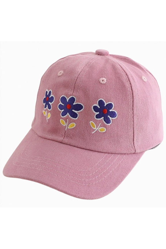 Toddler Boys Baby Girls Baseball Hats Kids Boy Caps Toddler Sun Hats for Summer Adjustable Hat Size,3-8 Years
