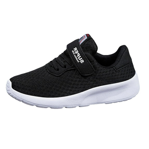Leey-World Barefoot Shoes Toddler Boy Shoes Shoes Running Shoes Girls Boys Primary School Students Sports Shoes Spring and Autumn Casual Shoes White,3.5