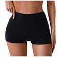 thumbnail image 1 of Leey-World Black Bikini Bottoms for Women Women's Swim Shorts High Waisted Full Coverage Bikini Bottom Ruffle Cheeky Swimsuit Bottom Side Bathing Suit(Black,XL), 1 of 7