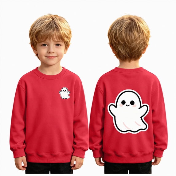 Leey-World Boys Halloween Sweatshirt Toddler Kids Long Sleeve Shirt Pullover Sweatshirts Holiday Clothes