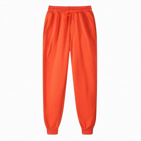 Leey-World Cargo Pants Women High Waisted Work Pants for Women Business Casual Outfits 2025 Office Dress Pants Trousers with Pockets(Orange,2XL)