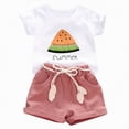 thumbnail image 1 of Leey-World Girl Onesies Baby Short-Sleeve Bodysuit Baby Bodysuit(Pink,6-12 Months), 1 of 9
