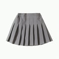 thumbnail image 1 of Leey-World Girls Black Pleated Skirt Mini Skirts High Waist School Uniform Tennis Skirts for Girls GY1,9-10 Years, 1 of 4