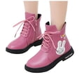 thumbnail image 1 of Leey-World Glitter Cowgirl Cowboy Boots for Girls Little Kids Mid Calf Womens Cowgirl Boots Pink,3, 1 of 7