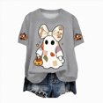 thumbnail image 1 of Leey-World Halloween Shirt Women Fall Shirts for Women Pumpkin Graphic T Shirts Cute Halloween Tops Thanksgiving Tee, 1 of 5