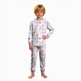 thumbnail image 1 of Leey-World Kids Halloween Pajamas Toddler Kids Pajamas Set Long Sleeve Boys & Girls 2-Piece Snug Fit PJs, Cozy All-Season Sleepwear, 1 of 9