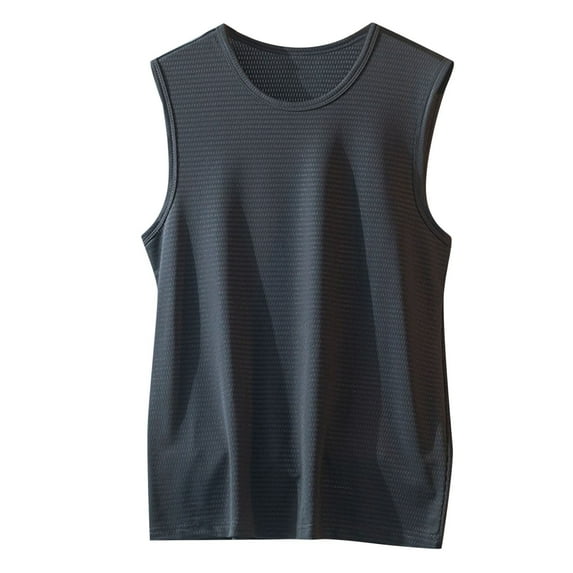 Leey-World Men'S Tank Tops Mens Tank Top Undershirt Men's Workout Tank Tops Sports Sleeveless Gym Bodybuilding Cut Off Muscle Shirts Black,4XL