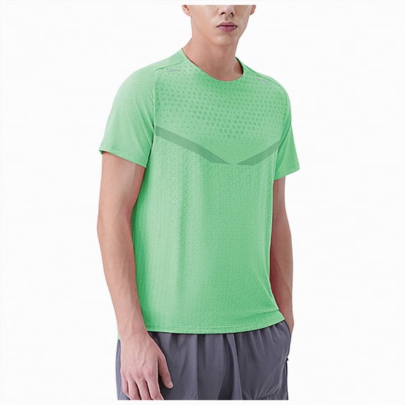 Leey-World Men's Oversized T-Shirts Heavyweight Cotton Vintage Washed Loose Fit Unisex Baggy Tee Shirts T-Shirts for Men(Green,XL)