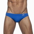 thumbnail image 1 of Leey-World Mens Swimwear Mens Swim Briefs Sexy Bathing Bikini Printed Quick Dry Swimsuit with Drawstring for Men Blue,XXL, 1 of 2