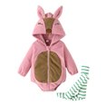 thumbnail image 1 of Leey-World Newborn Infant Baby Boy Girl Clothes Unisex Baby Animal Homewear Infant Flannel Hooded Halloween/Christmas Romper Sleepwear, 1 of 9