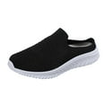 thumbnail image 1 of Leey-World Non Slip Work Shoes Women Women's Sneaker Cooled Memory Foam Womens Running Shoes(Black,9.5-10), 1 of 8
