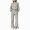 thumbnail image 1 of Leey-World Petite Lounge Sets for Women Ladies' Outfit Women 2 Piece Outfits Sweatsuit Sweatshirt Jogger Sweatpants Tracksuit Lounge Set Clothes, 1 of 8