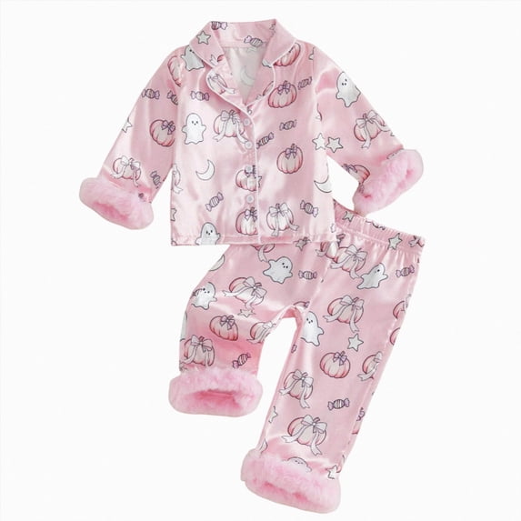 Leey-World Pjs for Toddler Girls 1t 2t 3t 4t 5t 6t Kids Boys Soft Pajama Set Cozy Long Sleeve Sleepwear Nightwear 2 Pcs Pj Set 4-14 Years(Red,12-18 Months)
