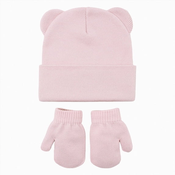 Leey-World Preemie Hats for Baby Girls Soft Newborn Beanies with Bear Ears Caps for Infant Girls Boys Cute Baby Nursery Hats