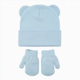 thumbnail image 1 of Leey-World Preemie Hats for Baby Girls Soft Newborn Beanies with Bear Ears Caps for Infant Girls Boys Cute Baby Nursery Hats, 1 of 8
