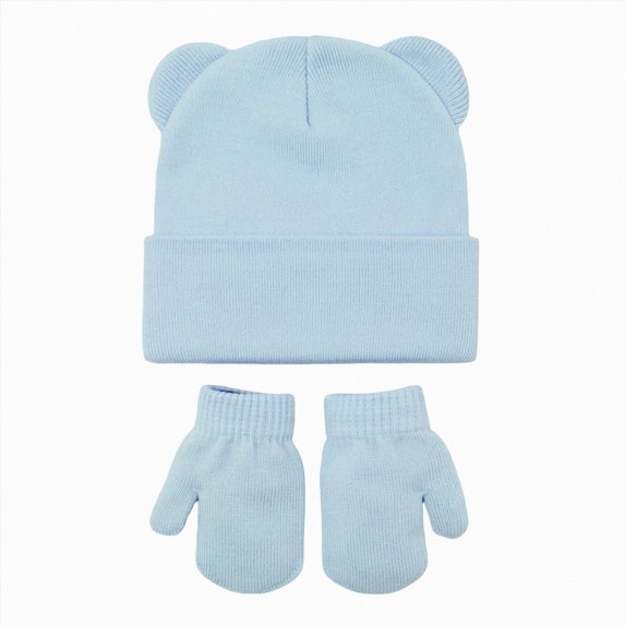 Leey-World Preemie Hats for Baby Girls Soft Newborn Beanies with Bear Ears Caps for Infant Girls Boys Cute Baby Nursery Hats