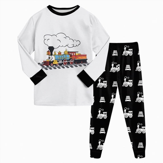 Leey-World Toddler Baby Boy Clothes Long Sleeve Tops Pants Sweatsuit Outfits Long Sleeve Sweatshirt and Pants 2Pcs Set Fall Winter Outfit