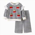 thumbnail image 1 of Leey-World Toddler Baby Girl Clothes Fall Winter Long Sleeve Ruffle Tops Pants Set Newborn Baby Girls Outfits, 1 of 9