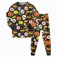 thumbnail image 1 of Leey-World Toddler Boys Halloween Pajamas Kids Long Sleeve Pajamas Girls Little Boys Pajamas for Toddler Clothes Set Sleepwear Long Sleeve Cotton 2 Piece Kids Pjs, 1 of 9