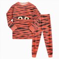 thumbnail image 1 of Leey-World Toddler Girl Pajamas Kids Halloween Pajamas Toddler Boys Girls Sleepwear Soft Halloween Pjs Sets, 1 of 9