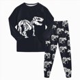 thumbnail image 1 of Leey-World Toddler Kids Baby Boy Fall Outfits Long Sleeve Sweatshirt Tops Jogger Pants Sets Sweatsuit Boys Fall Winter Clothes, 1 of 8