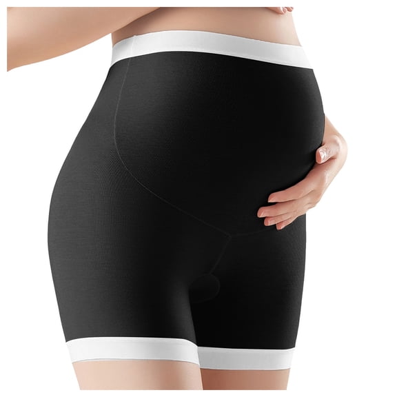 Leey-World Under Skirt Shorts Sexy Basics Womens Ultra Soft Yoga Bike Short | Stretch Boxer Briefs Black,2XL
