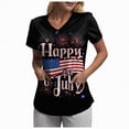 thumbnail image 1 of Leey-World Vintage 250 Years 1776-2026 250th Birthday 4th July T-Shirt Womens Patriotic Shirts(Navy,2XL), 1 of 6