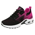 thumbnail image 1 of Leey-World Walking Shoes Women Women's Cute Sneaker – Memory Foam, Flexible Outsole, Lightweight Shoes Wide Toe Box Shoes Women(Hot Pink,6), 1 of 8