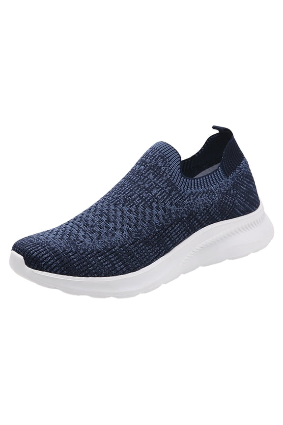 Womens Shoes Women's Sneaker Cooled Memory Foam Wide Toe Box Shoes Women(Blue,9)