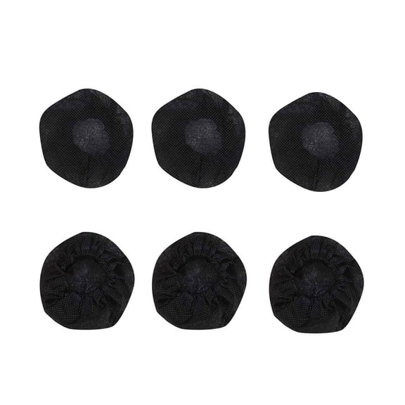 Leeye 100Pcs Disposable Non-Woven Microphone Covers, Thin Mic Windscreen Dust Protector, Hygiene Cover for Vocals Karaoke DJ Interview, Reusable Microphone Sleeve