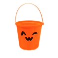 thumbnail image 1 of Leeye 18cm Halloween Pumpkin Candy Bucket, Handheld Trick or Treat Container with Handle, Pumpkin Jar for Candy Storage and Party Favors, Orange, 1 of 8
