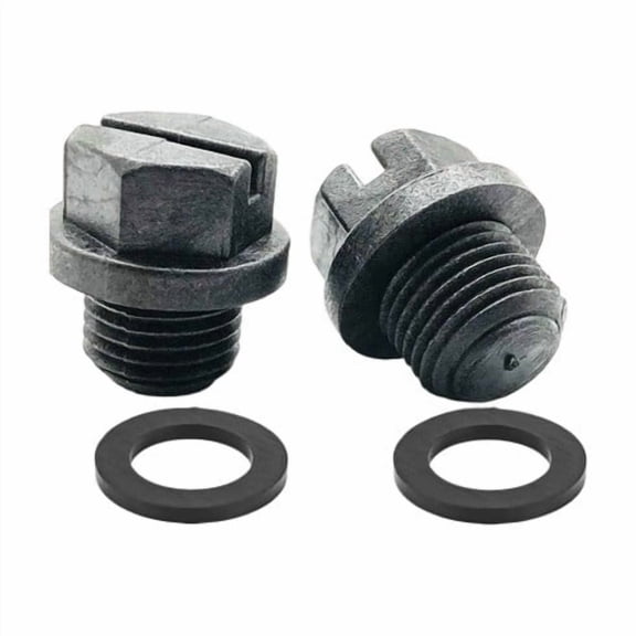 Leeye 2 Pack Pool Pump Drain Plugs with O Rings, Replacement SPX1700FG Compatible for Super Pump MaxFlo Series, Swimming Pool Pump Parts