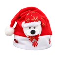 thumbnail image 1 of Leeye 3D Christmas Hats Santa Reindeer Bear Snowman Xmas Party Hat Holiday for Adult 40cm 1pc, 1 of 5