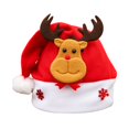 thumbnail image 1 of Leeye 3D Christmas Hats Santa Reindeer Bear Snowman Xmas Party Hat Holiday Costume for Adult 40cm 1pc, 1 of 5