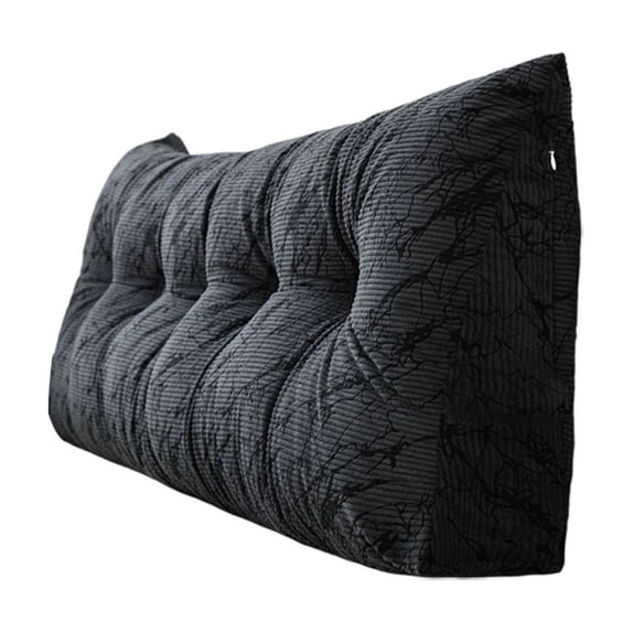 Leeye Back Cushion Reading Backrest Comfortable Triangle Side Suitable Sitting Bed for Sofa Couch Bedroom Living Room