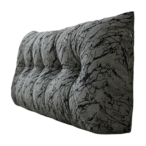 Leeye Back Cushion Reading Backrest Comfortable Triangle Side Suitable Sitting Bed for Sofa Couch Bedroom Living Room