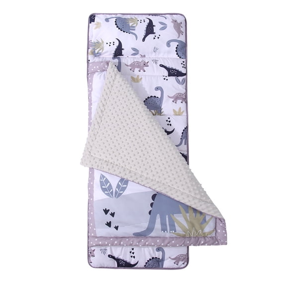 Leeye Cushion Nap Mat Blanket Daycare Extra Large Kindergarten Roll Up Sleeping Boys Easy Carry Travel Camping Slumber for Sofa Couch Bedroom Living Room
