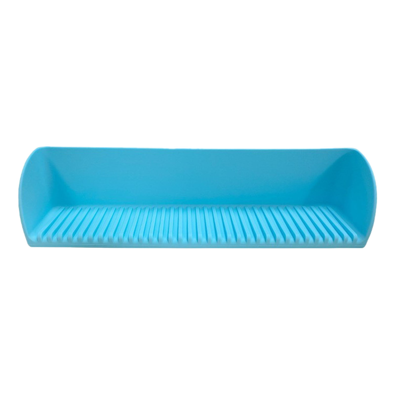 Leeye Guard for Bath Tub Silicone Water Barrier with Suction Cups Shelf ...