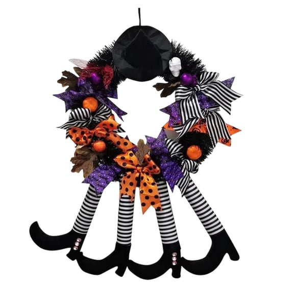 Leeye Halloween Scarecrow Metal Garden Stake, Outdoor Yard Decoration Sign, Weatherproof Lawn Ornament for Garden Pathway Patio Halloween Party Display