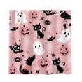 thumbnail image 1 of Leeye Halloween Shower Curtain Waterproof Quick Install Decorative Pumpkin Printed For Bathroom Bathtub, 1 of 4