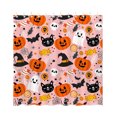 thumbnail image 1 of Leeye Halloween Shower Curtain Waterproof Quick Install Decorative Pumpkin Printed For Bathroom Bathtub, 1 of 4