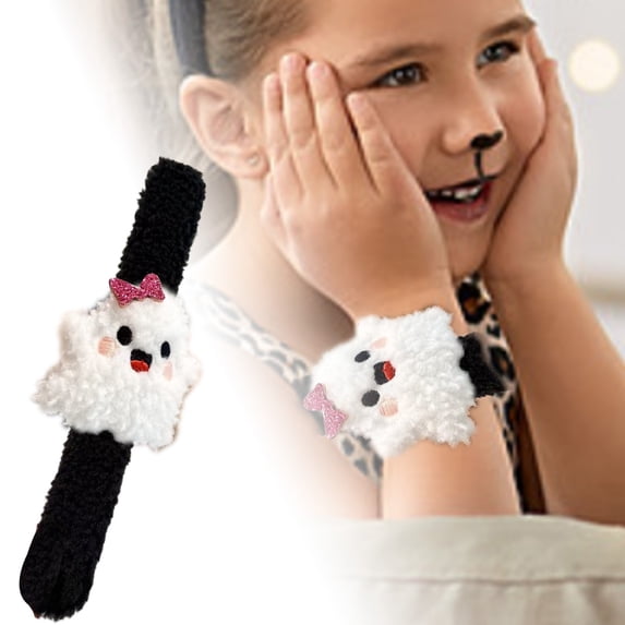 Leeye Halloween Slap Bracelet Toy, Kids Snap Bracelet Wristband Party Favor for Trick or Treat Goodie Bag Classroom Prize, One Size, 0.04 lb