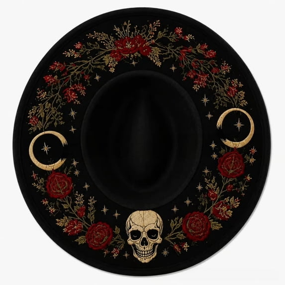 Leeye Halloween Top Hat Black Witch Hat Classic for Adults Halloween Party Cosplay Masquerade