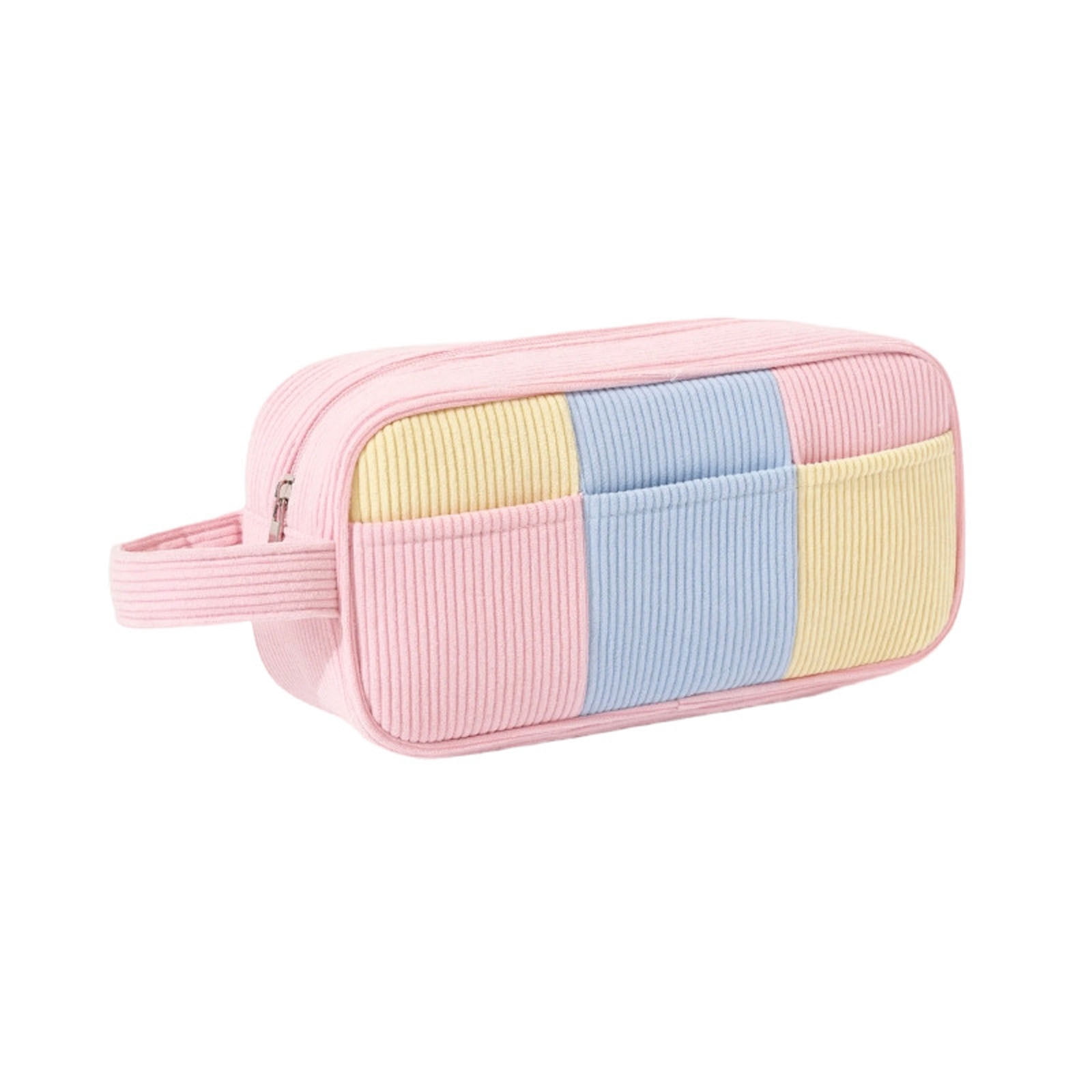 Leeye Large Pink Art Pencil Case Portable Versatile Capacity Stationery ...