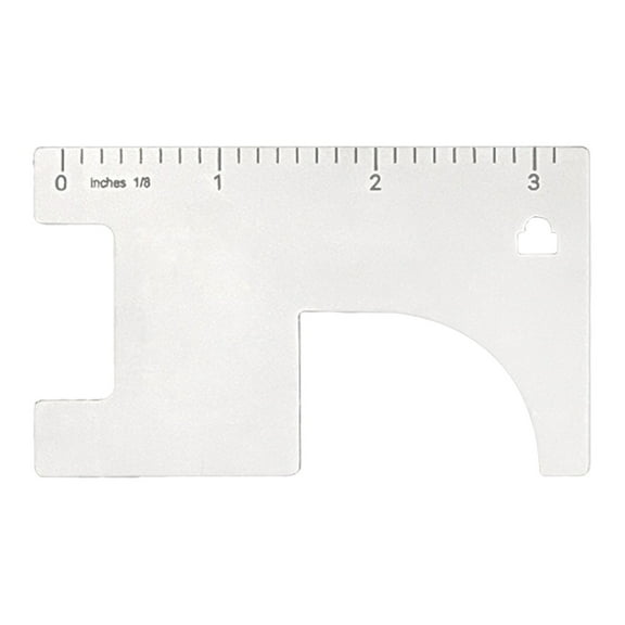 Leeye Multi-Purpose Stainless Steel Pry Tool, Mini Pry Bar with Scale Ruler, Hand Leverage Tool for Nail Puller Scraper, Portable Pry Tool for DIY Home Workshop, Silver