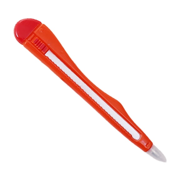 Leeye Novelty Hardware Tool Ballpoint Pen, Fun Knife-Shaped Pen for Students and Office, Creative Stationery Gift, Red